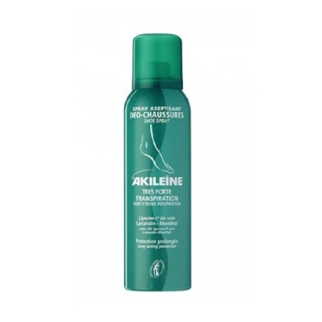 AKILEINE spray aseptisant deo chaussures tres forte transpiration 150ml