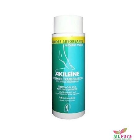 AKILEINE poudre anti transpirante pour les pieds 75g