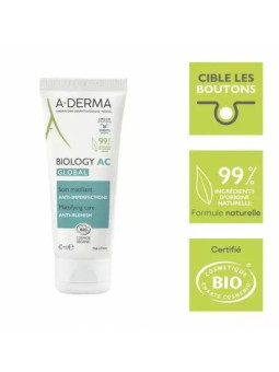 ADERMA BIOLOGY AC GLOBAL Soin matifiant AntiImperfections 40ML