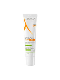 crème réparatrice anti-marques  ADERMA EPITHELIALE A.H ULTRA SPF50+