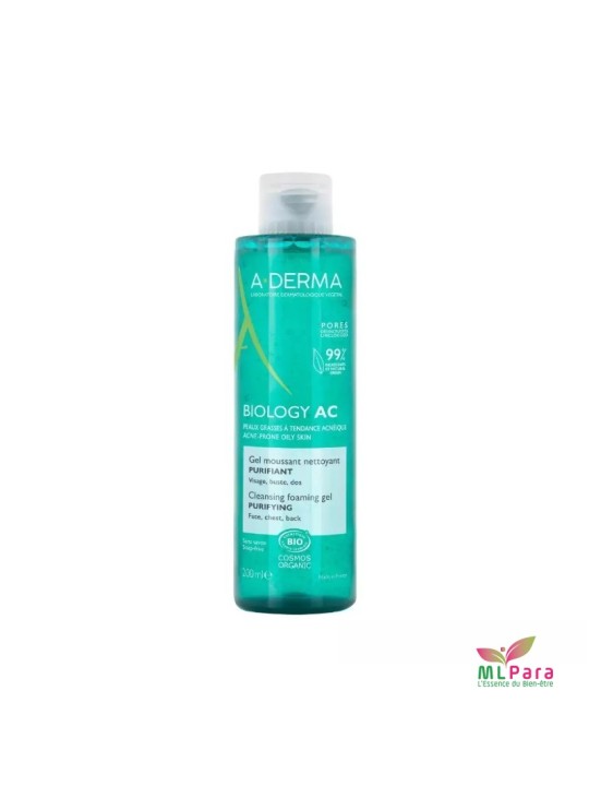 A-DERMA BIOLOGY AC GEL MOUSSANT PURIFIANT 200ML