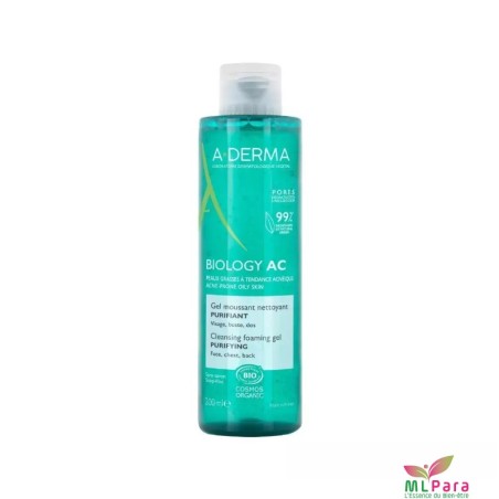 A-DERMA BIOLOGY AC GEL MOUSSANT PURIFIANT 200ML