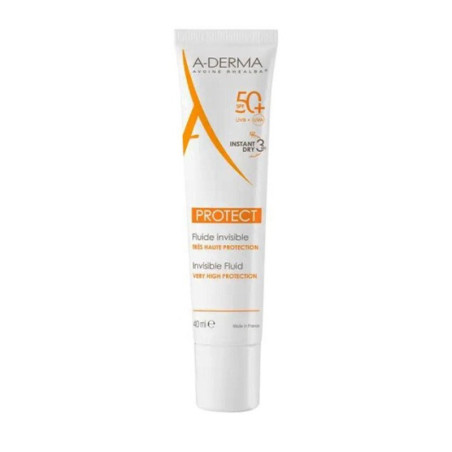 A-DERMA PROTECT FLUIDE INVISIBLE SPF 50+ 40ML