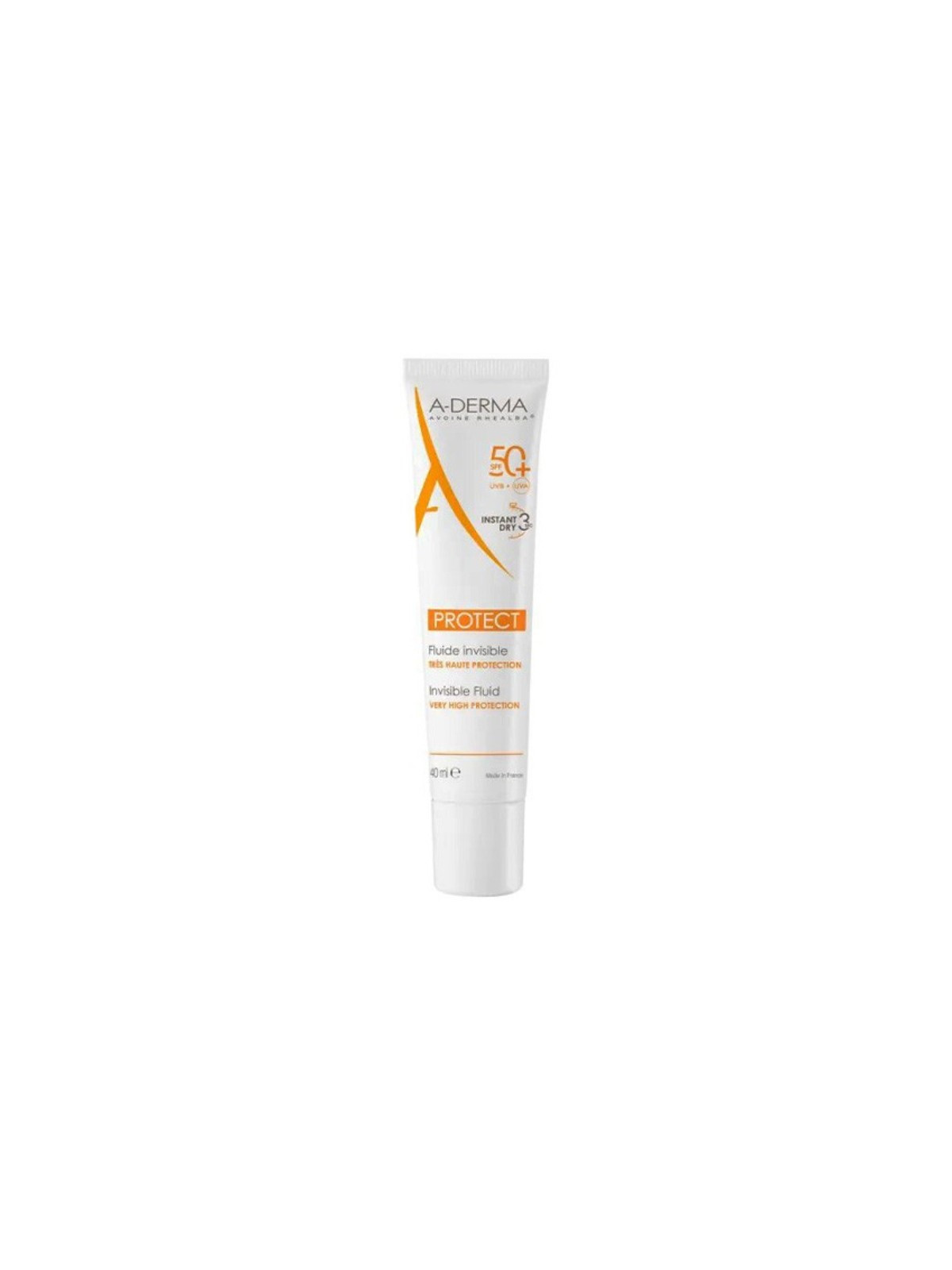 A-DERMA PROTECT FLUIDE INVISIBLE SPF 50+ 40ML