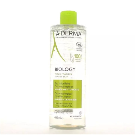 A-DERMA BIOLOGY EAU MICELLAIRE DERMATOLOGIQUE HYDRA-NETTOYANTE 200ML