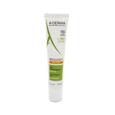 A-DERMA BIOLOGY NUTRI SOIN NUTRITIF PEAUX FRAGILES TRES SECHES 40ML