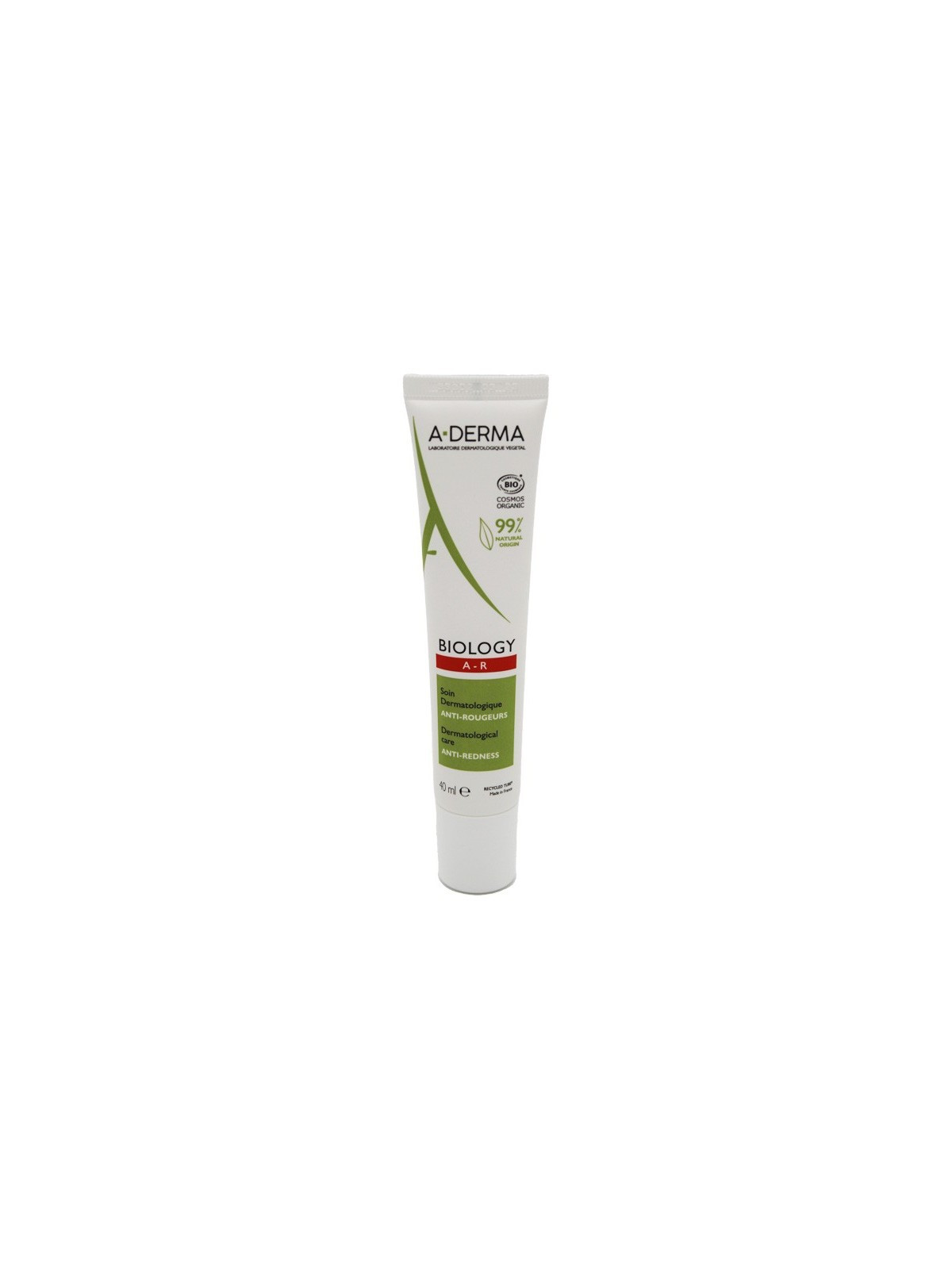 A-DERMA BIOLOGY A-R SOIN ANTI ROUGEURS PEAUX A TENDANCE COUPEROSIQUE 40ML