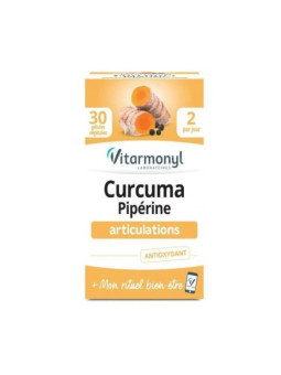 VITAVIA Curcuma Pipérine 30 Gelules