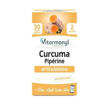 VITAVIA Curcuma Pipérine 30 Gelules