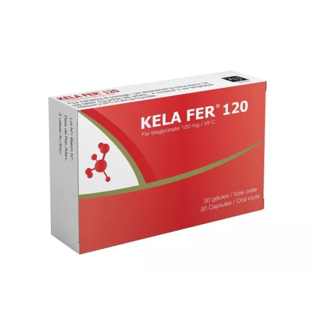 XEN KELA FER 120MG 30 capsules
