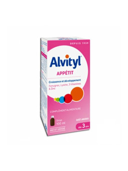 ALVITYL APPETIT SIROP ENFANTS 100ML
