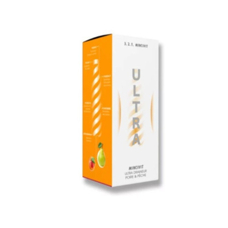 MINCIVIT ULTRA DRAINEUR POIRE & PÊCHE 250ML