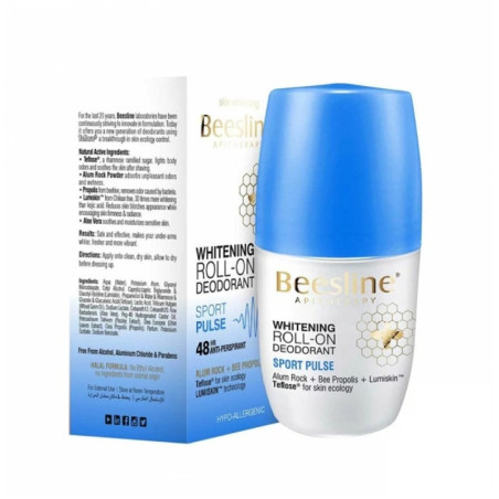 BEESLINE Deodorant Eclaircissant Sport Pulse Roll-On