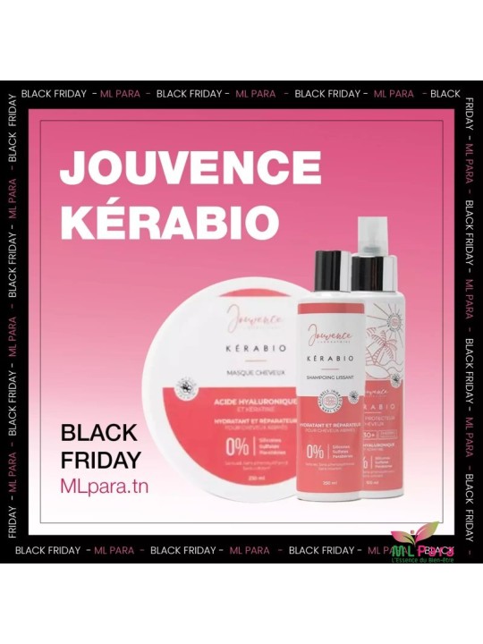 PACK LISSANT JOUVENCE ( shampoing lissant  +  masque cheveux + spray cheveux )
