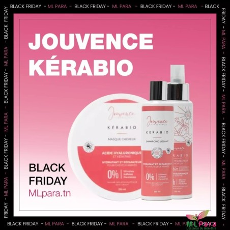 PACK LISSANT JOUVENCE ( shampoing lissant  +  masque cheveux + spray cheveux )
