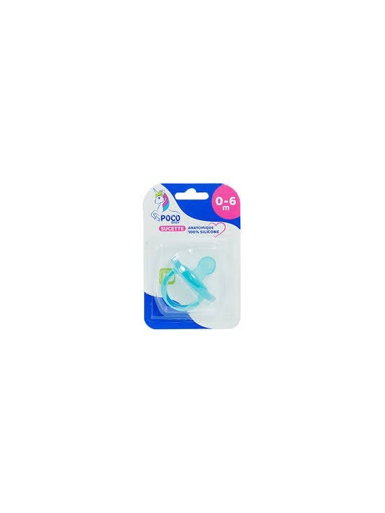 POCO SUCETTE SILICONE  0-6M