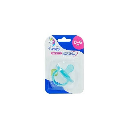 POCO SUCETTE SILICONE  0-6M