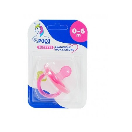 POCO SUCETTE SILICONE  0-6M