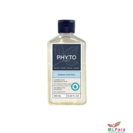 PHYTO SHAMPOOING SÉBUM CONTROL SEBOREDUCTEUR 250ML