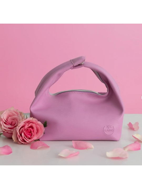 Laino trousse Gel Nettoyant Démaquillant, lait nutritif confort , Eau de Rose (Offerte)