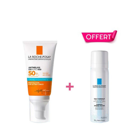 La Roche-Posay Anthelios UVmune 400 Crème Hydratante SPF50+  50 ml + Eau Thermale Offerte