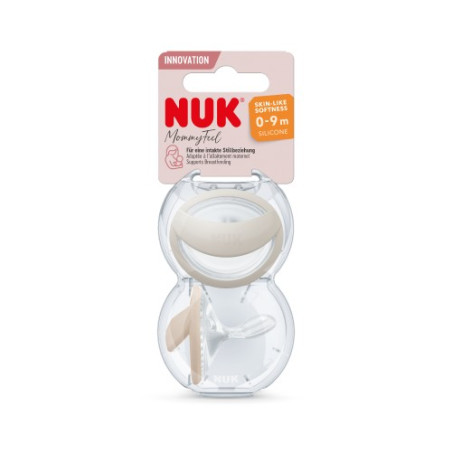 NUK 2 SUCETTES MOMMY FEEL 0-9M