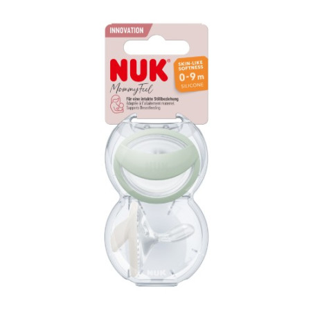NUK 2 SUCETTES MOMMY FEEL 0-9M