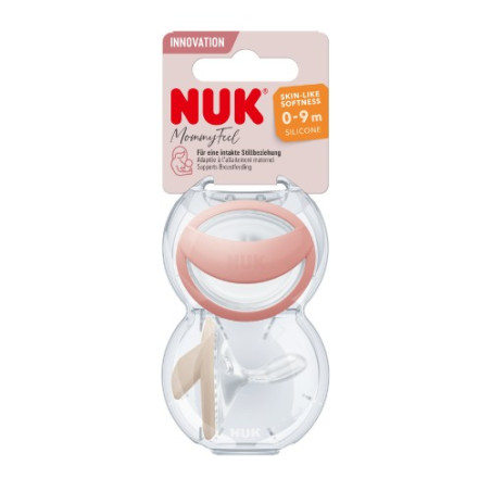 NUK 2 SUCETTES MOMMY FEEL 0-9M