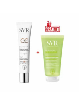 Crème anti-taches visage SVR CLAIRIAL CC Medium SPF50+ sur ML Para