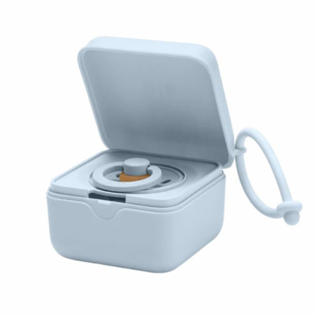 BIBS PACIFIER BOX A TETINE BABY BLUE