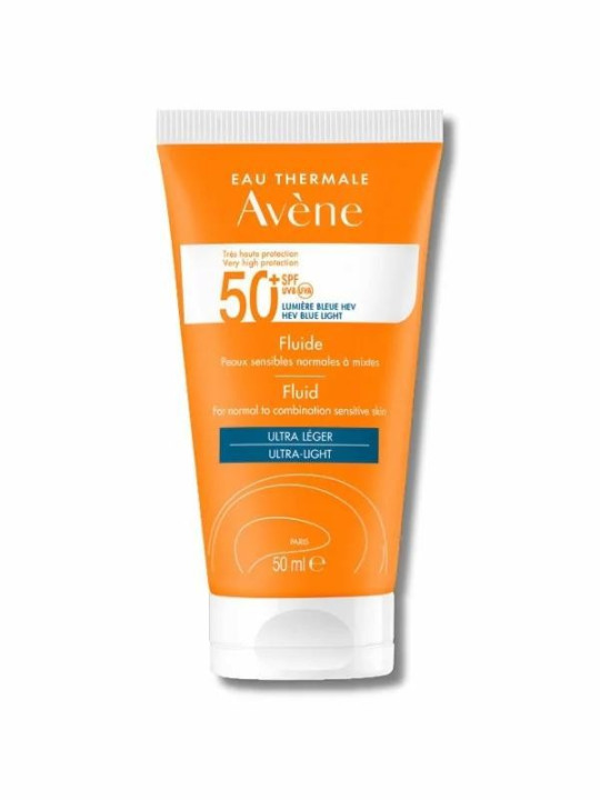 écran solaire AVENE Fluide Ultra Leger SPF50+ 50ml