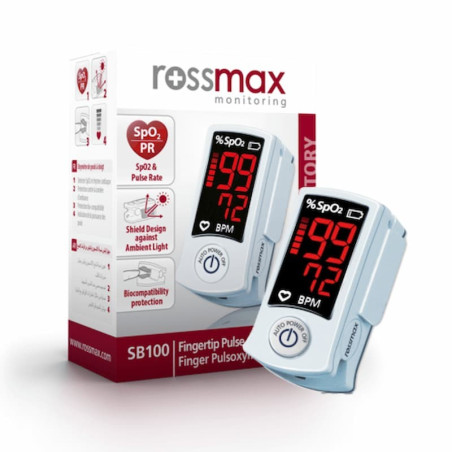 ROSSMAX OXYMÈTRE DE POULS DU BOUT DES DOIGTS SB100