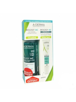 ADERMA BIOLOGY DUO AC PERFECT + GEL MOUSSANT 100ML OFFERT