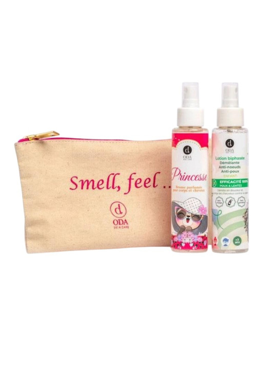 ODA TROUSSE PRINCESSE( LOTION ANTI-POUX + BRUME...