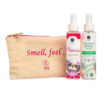 ODA TROUSSE PRINCESSE( LOTION ANTI-POUX + BRUME PARFUMEE)