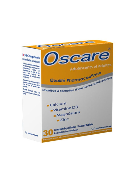 PHARMACARE OSCARE adolescent et adulte BT/30