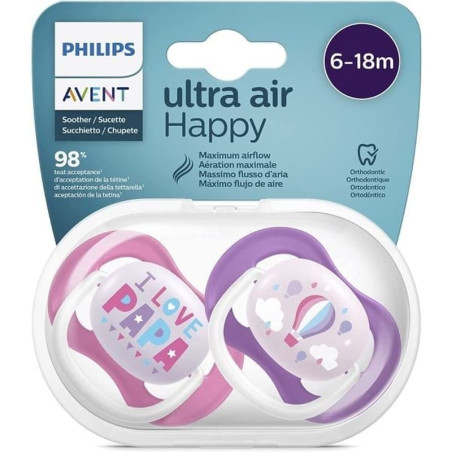 AVENT 2 SUC ULTRA-AIR 6-18M SCF.080/04