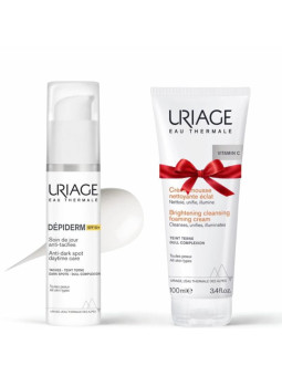URIAGE DEPIDERM SOIN DE JOUR ANTI TACHES SPF50 30ML+CREME...