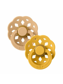 BIBS BOHEME PACIFIER Lot de 2 Taille 2 (6+ mois)