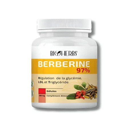BIOHERBS - BERBERINE 98%  60GELULES