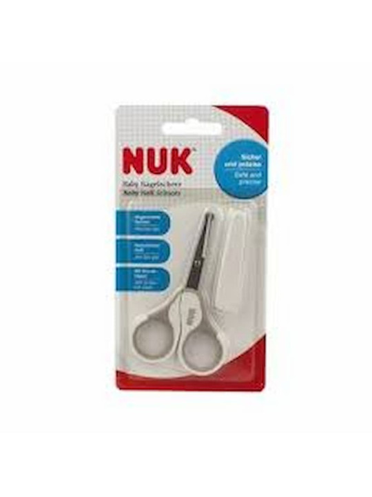 NUK CISEAUX BOUT ROND ( ROSE / BLEU / GRIS /...