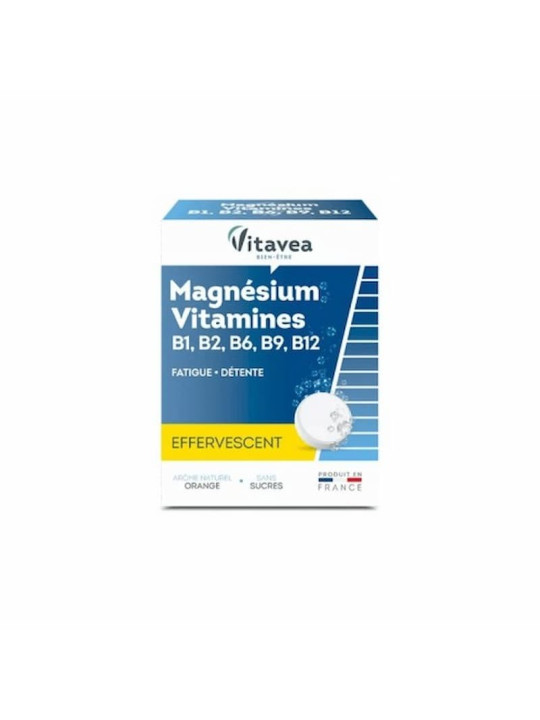 VITAVEA MAGNESIUM B1 B2 B6 B9 B12 EFFERVESCENT...
