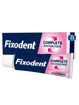 FIXODENT CREME ADHESIVE EXTRA FORTE FIXATIFS NEUTRAL 47G