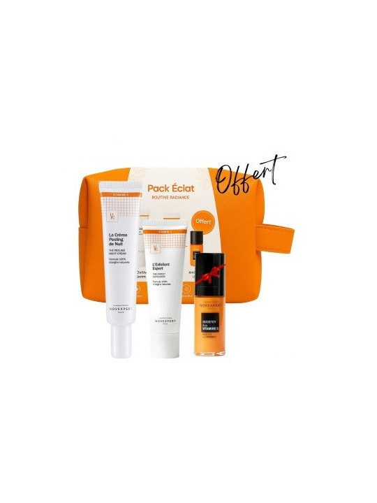 NOVEXPERT Pack Trousse – Crème Peeling de Nuit...
