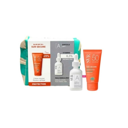 SVR Trousse Ampoule[A]+Sun Secure Blur -25% + TROUSSE