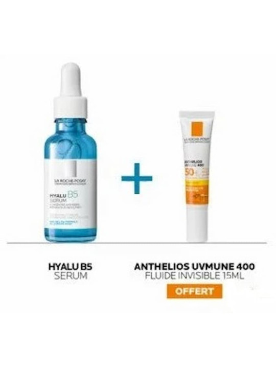 LA ROCHE POSAY COFFRET HYALU B5 SERUM + UVMUNE...