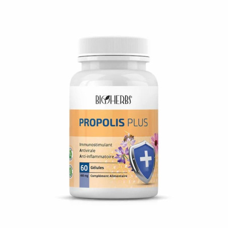 BIOHERBS - PROPROLIS PLUS 60GELULES