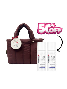 ULTRASUN TROUSSE MATELASSE MARRON ANTI-AGE ANTI-TACHE SPF50+