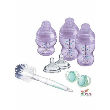 TOMMEE TIPPEE  Advanced Anti-colique Kit Naissance violet