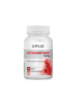 BIOHERBS ASTAXANTHINE 12MG  30GELULES